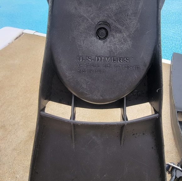 COMPRO Graphite Aqua Lung Proline Divers Fins - Picture 4 of 8